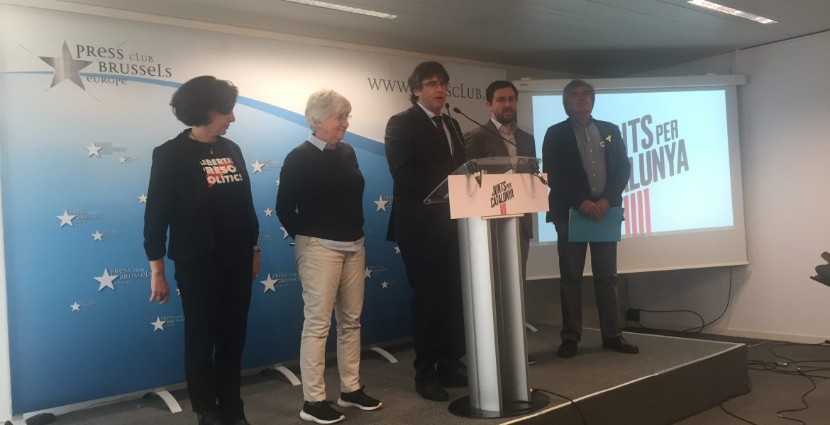 Carles Puigdemont announces candidacy in European Parliament