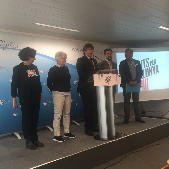 Carles Puigdemont announces candidacy in European Parliament