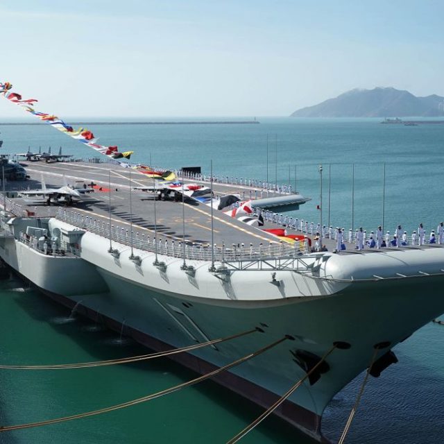 China has world's largest navy