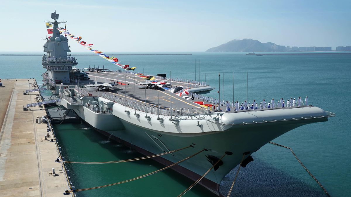 China has world's largest navy