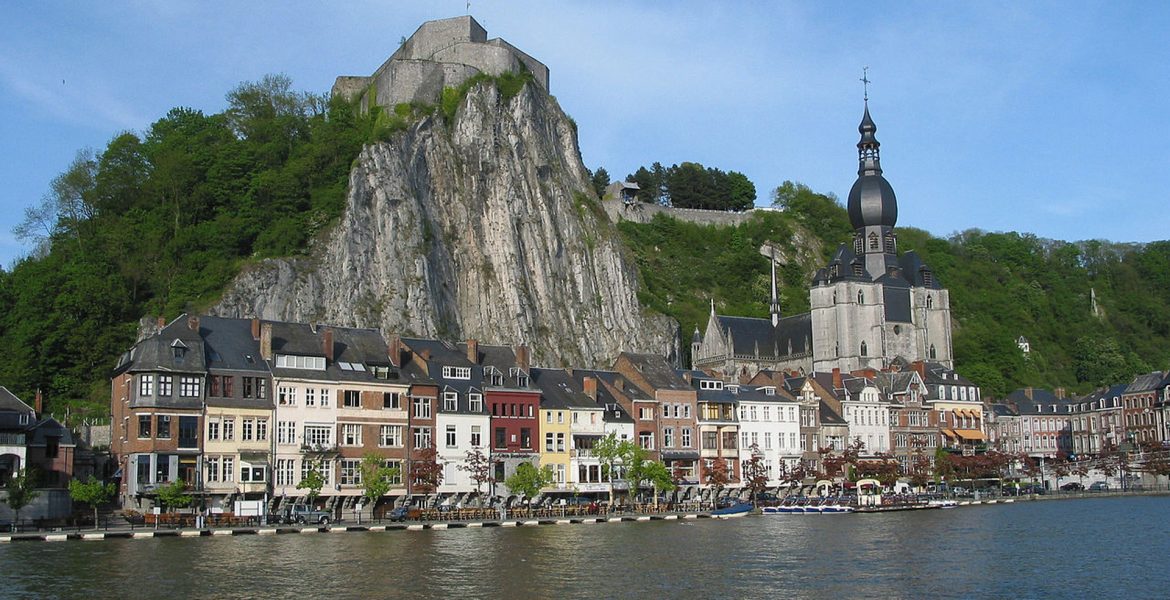 Dinant gateway to Dinant Aventure and the Euro Space Centre