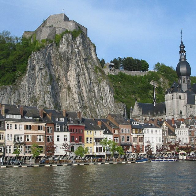 Dinant gateway to Dinant Aventure and the Euro Space Centre