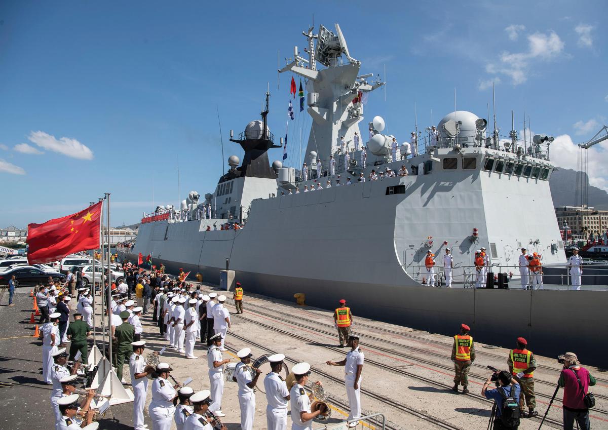 China has the largest navy in the world