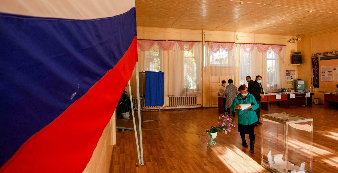 Calls not to recognise Russia Elections