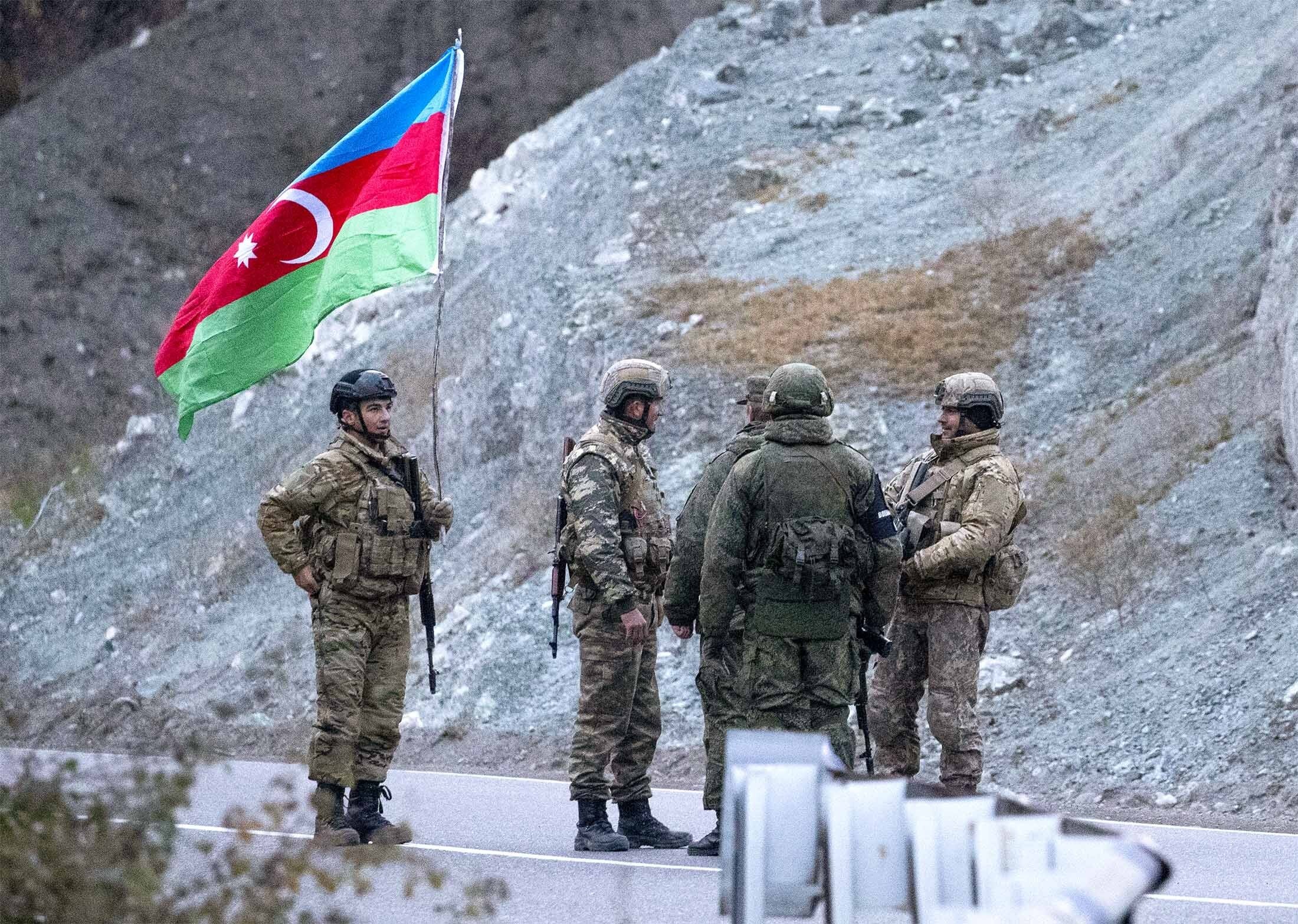 Azerbaijan soldiers