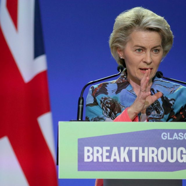 von der Leyen at COP26