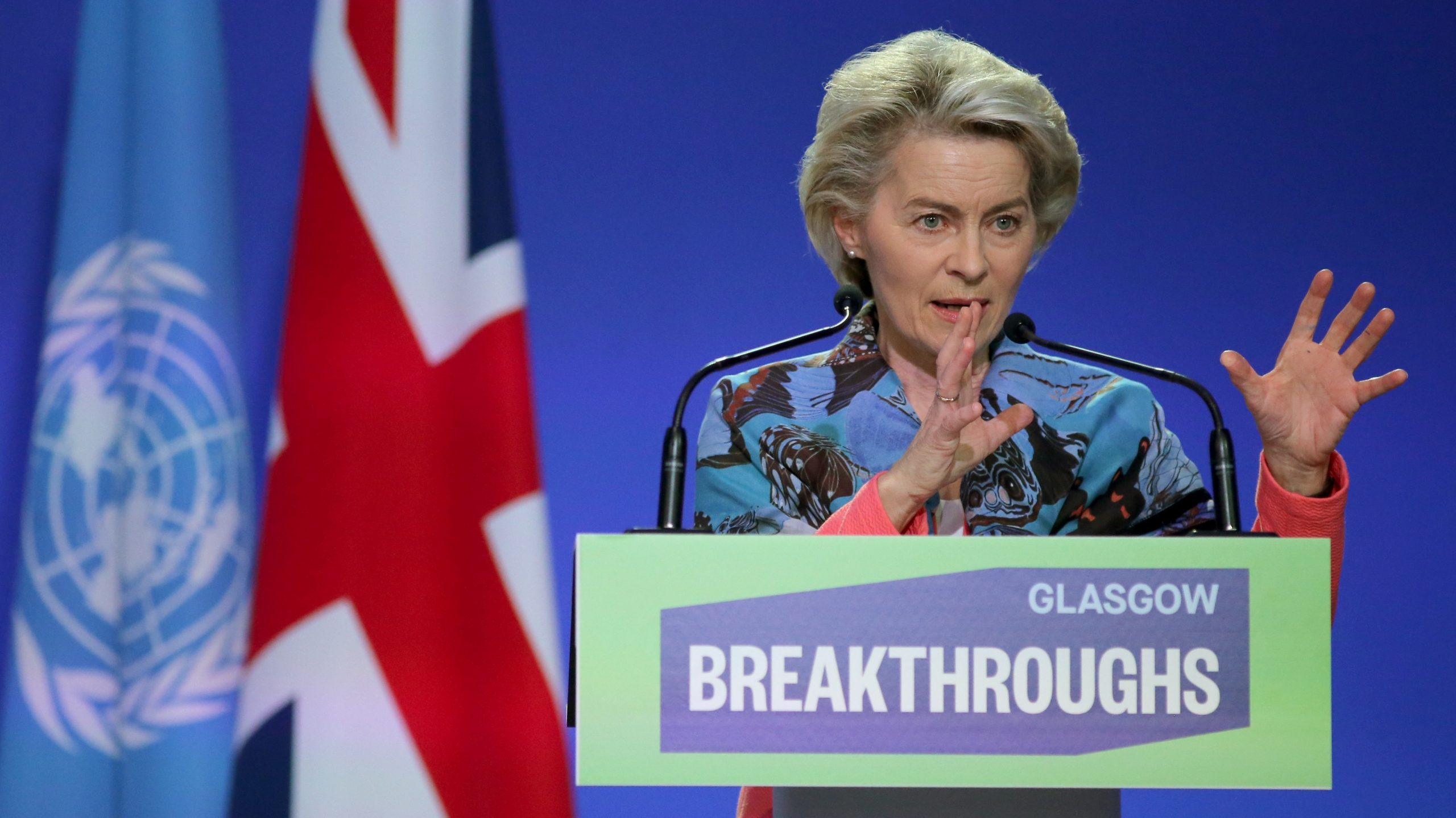 von der Leyen at COP26