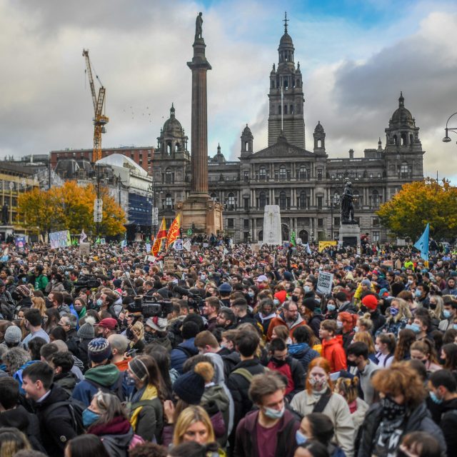 COP26 Protests in Glasgow