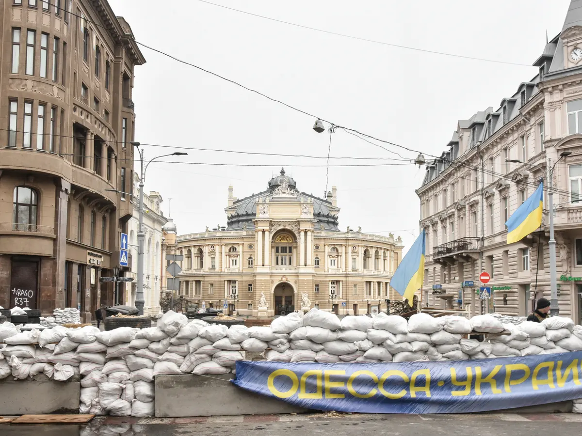 Odesa Braces for attack from Russia