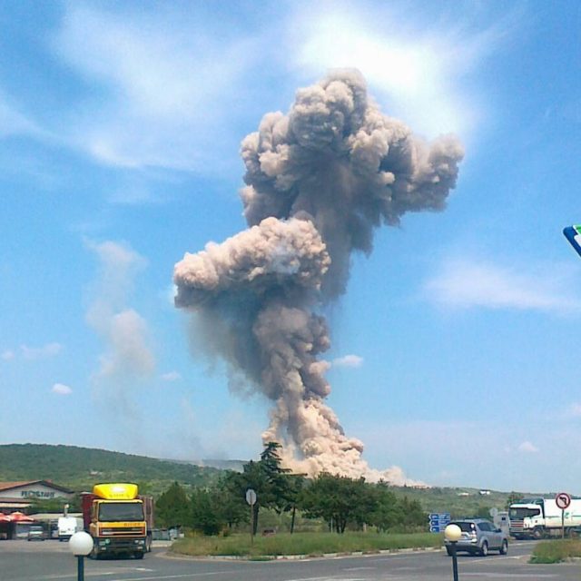 Bulgaria ammunition factory explosion