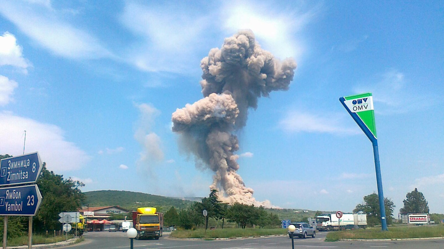 Bulgaria ammunition factory explosion