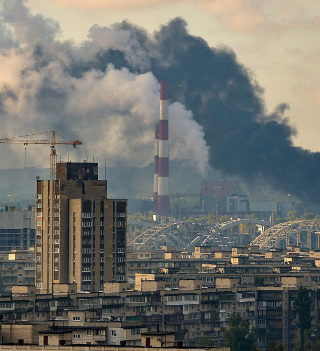 Russian missile strikes on Ukraine
