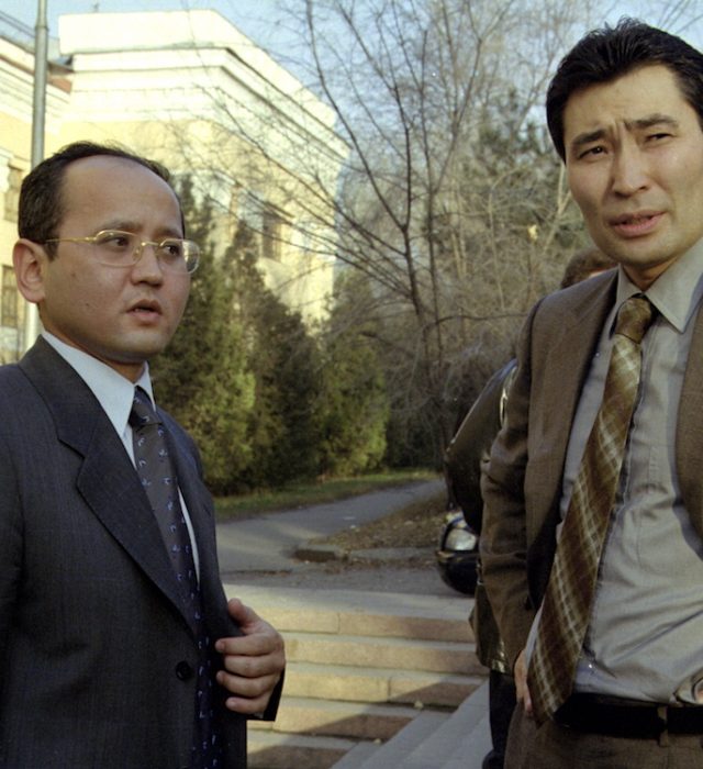 Galymzhan Zhakiyanov with Mukhtar Ablyazov