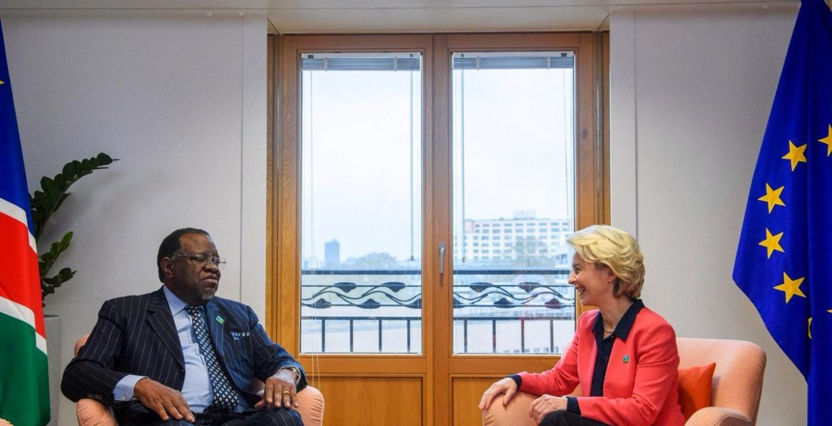 President von der Leyen and President Geingob