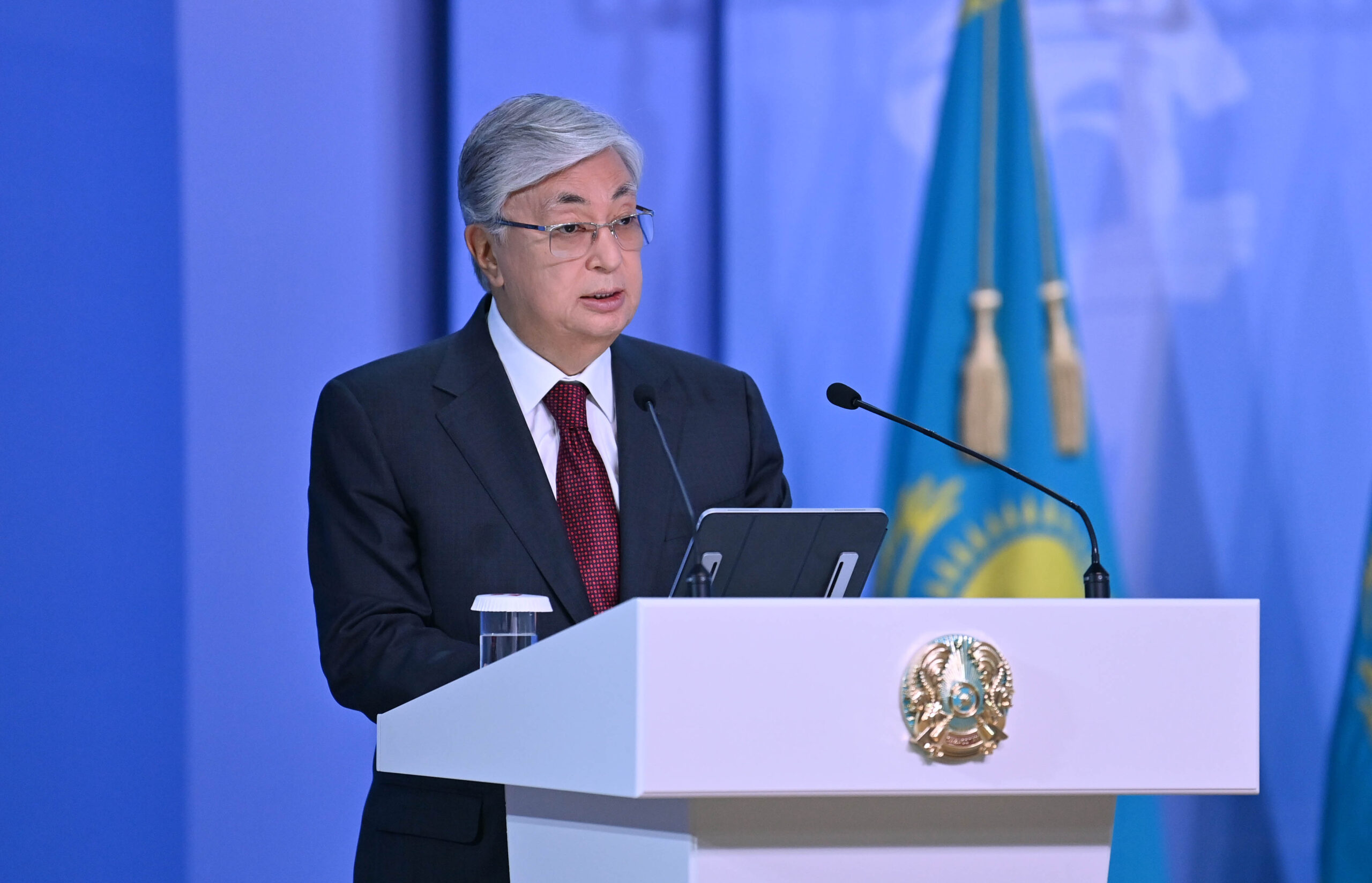 President Kassym-Jomart Tokayev