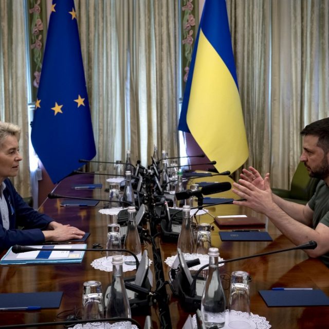 Zelensky and von der Leyen