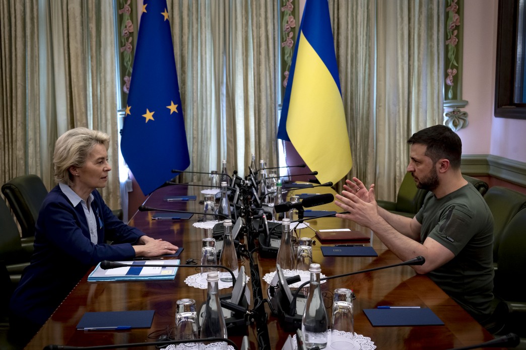 Zelensky and von der Leyen