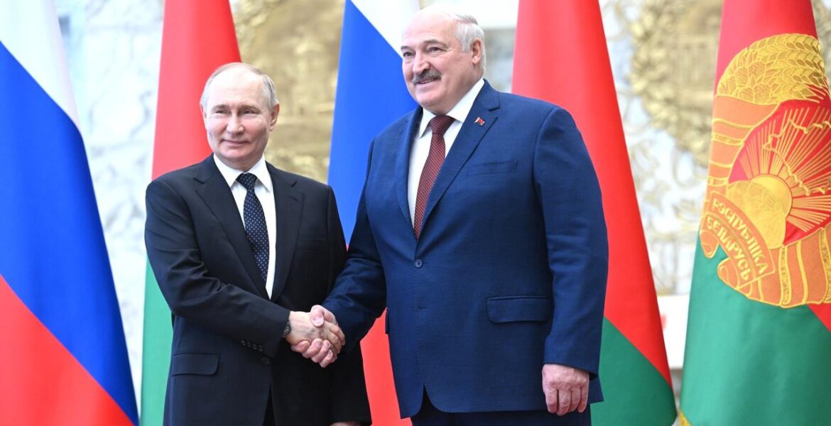 Lukashenko and Putin