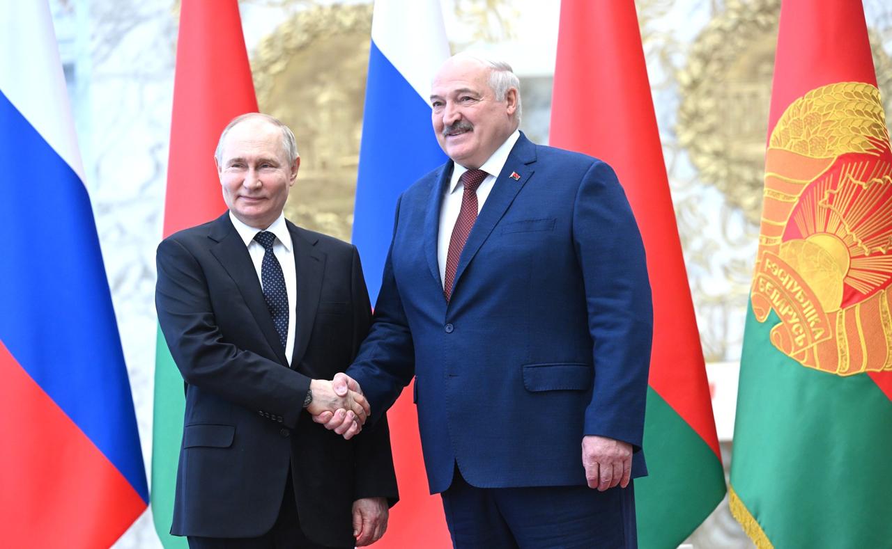 Lukashenko and Putin